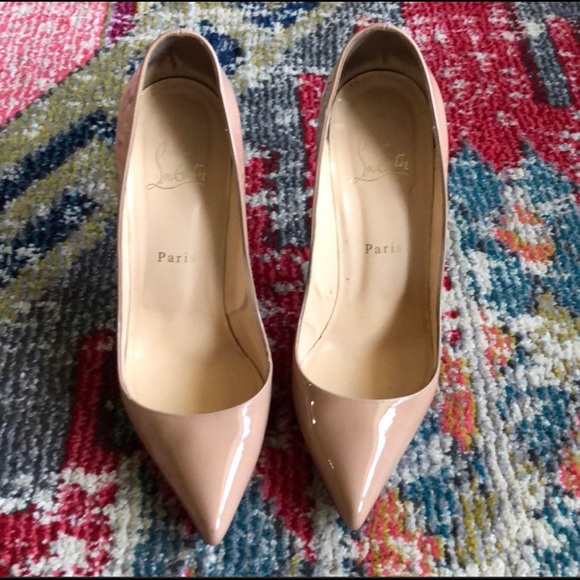 Louboutin Pigalle Nude Patent, EU size 39 - Picture 4 of 16
